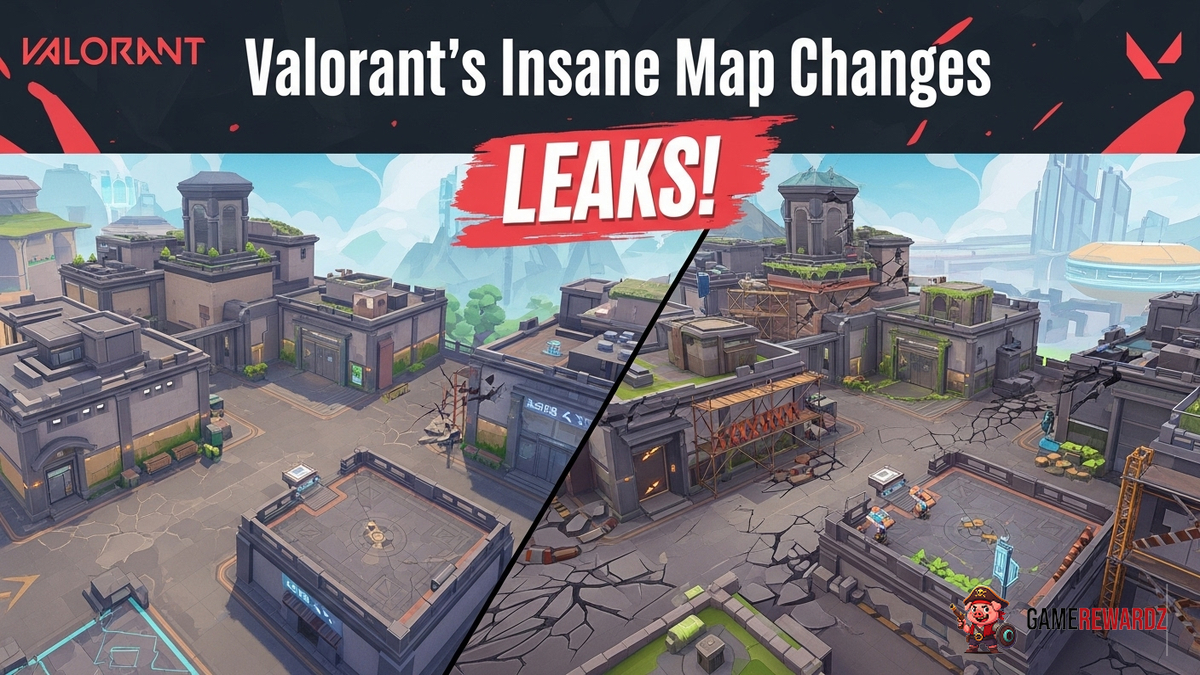Valorant's Insane Map Changes - See the Leaks!